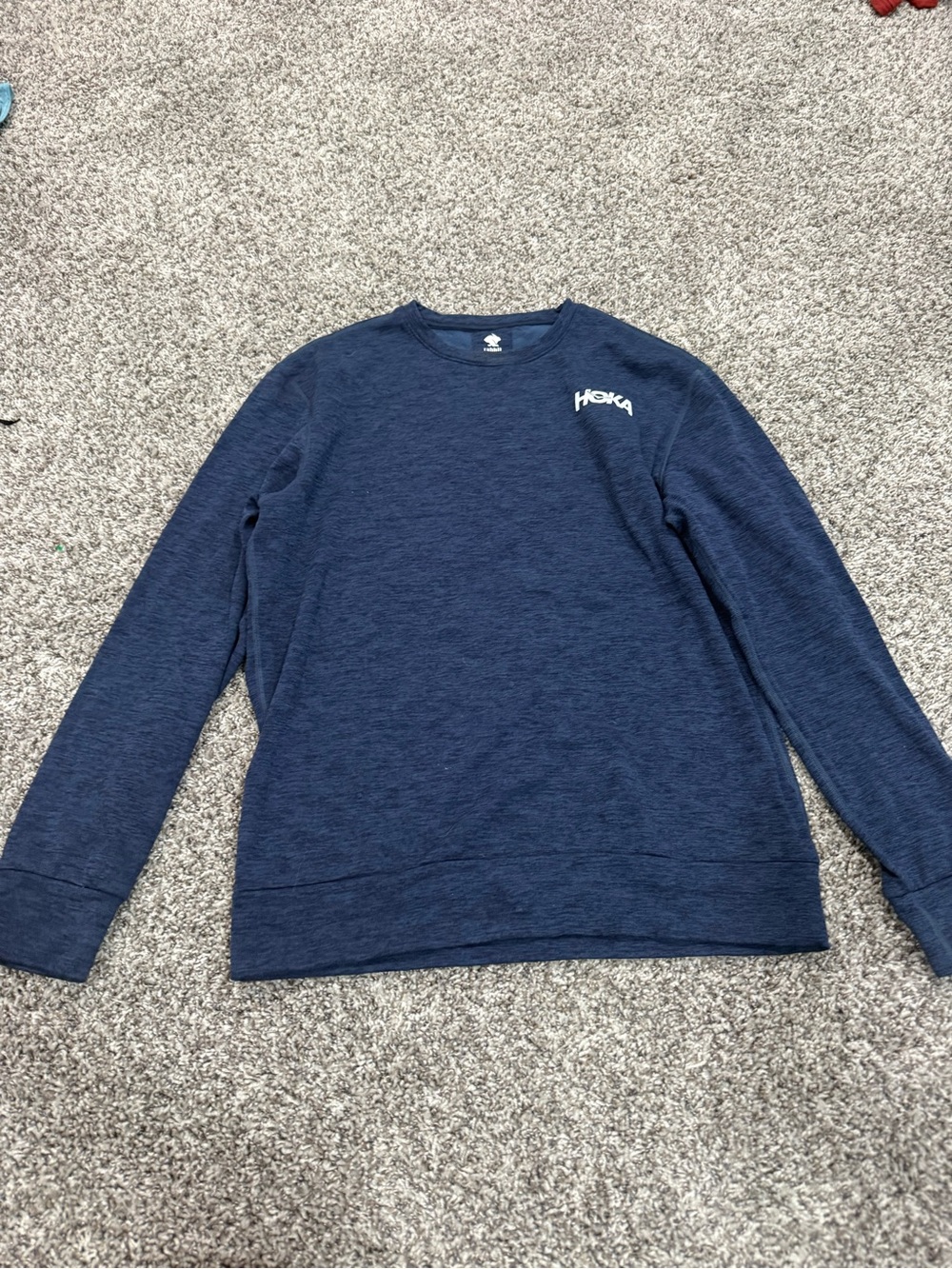 Hoka Men's Dark Navy Crewneck Sweater